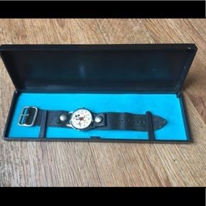 Bradley Mickey Mouse Watch Fat Boy Pie Eyed Swiss